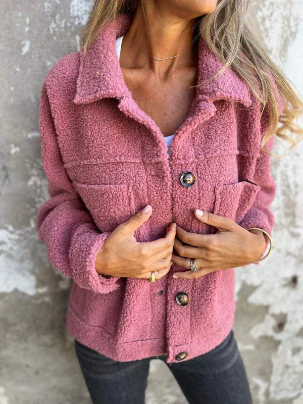 Women’s Jacket With Classic Lapel Detail