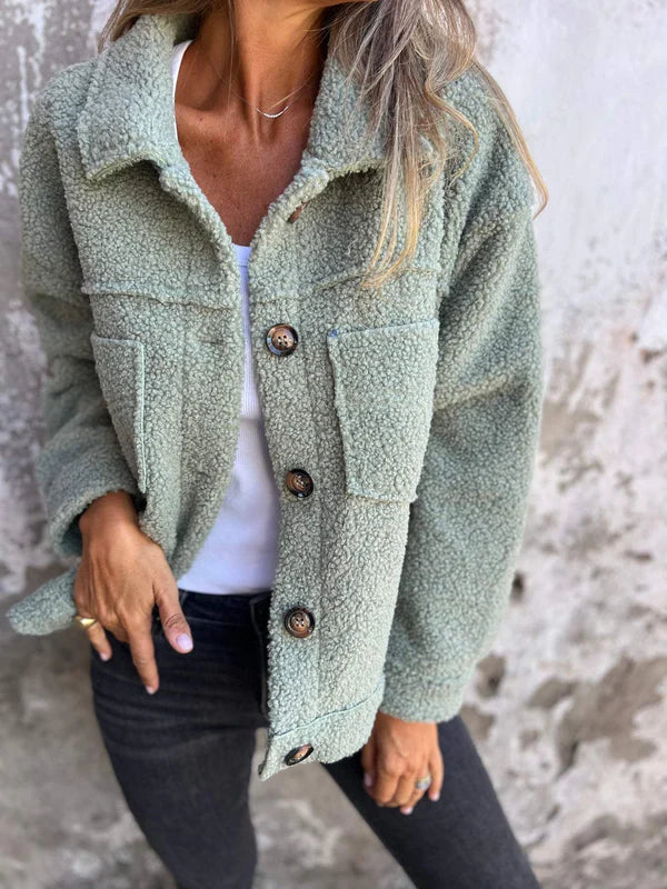Women’s Jacket With Classic Lapel Detail