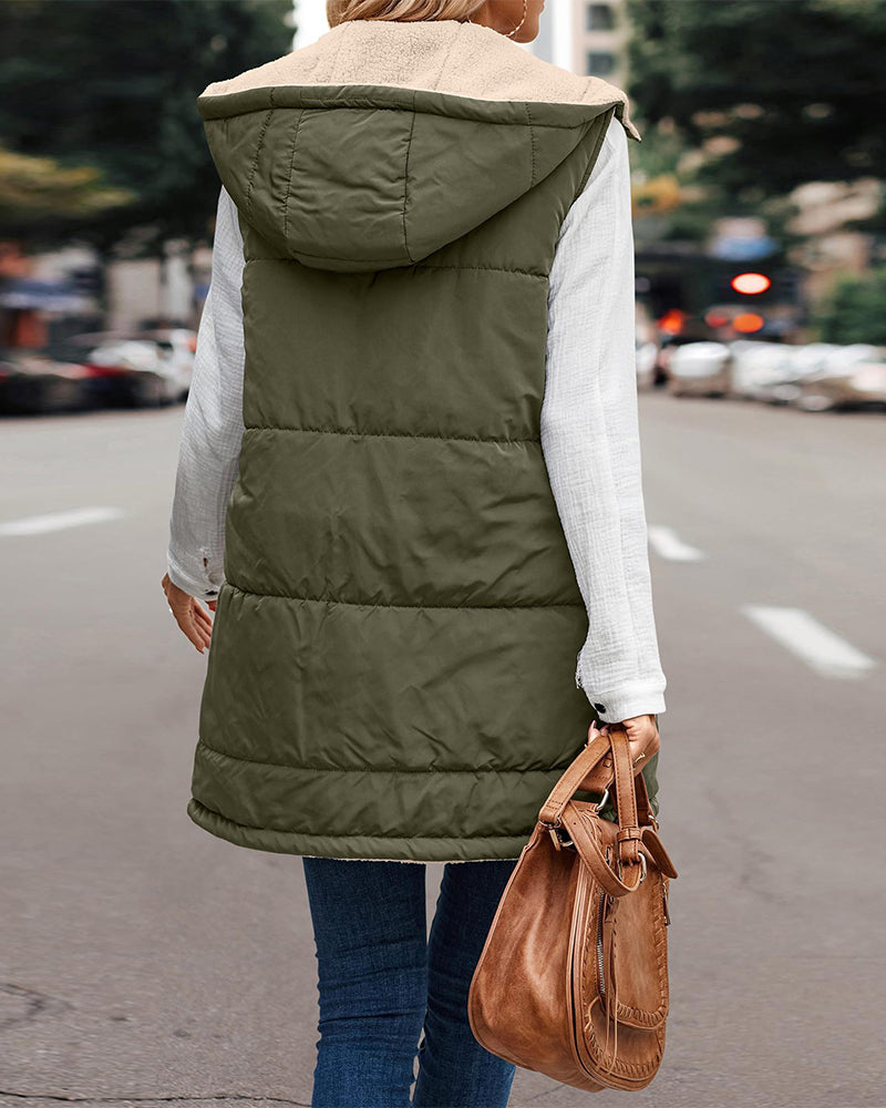 Tamar - Reversible thermal jacket with hood