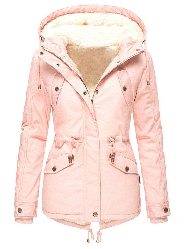 Women’s Winter Jacket With Adjustable Hood