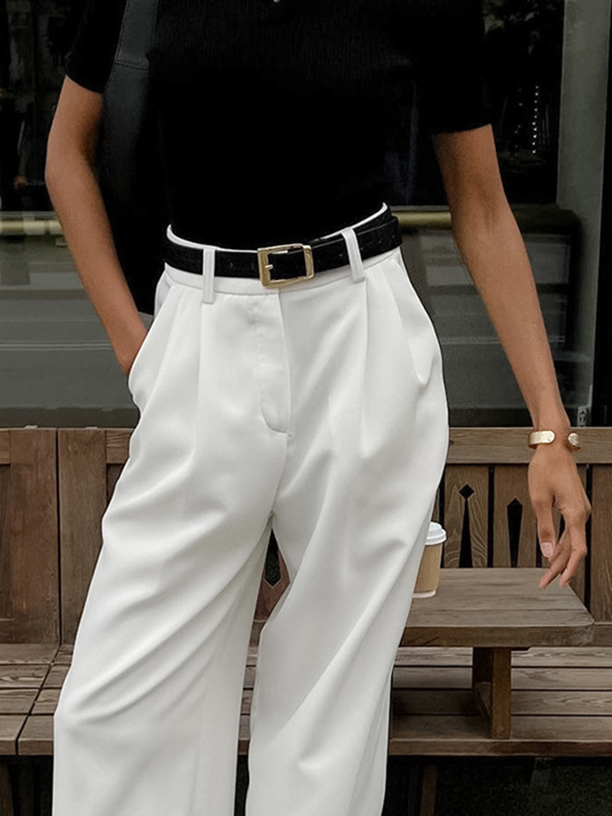 Comfy Wide Leg Trousers - Your Go-To for Effortless Chic
