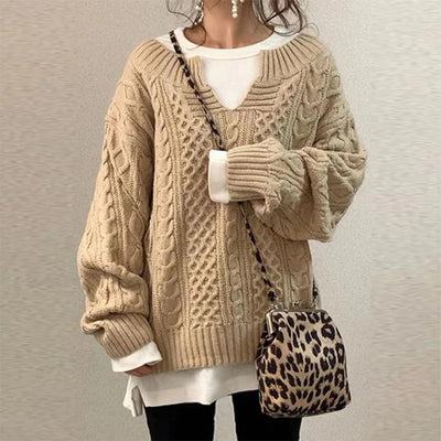 Cable Knit Jumper For Women