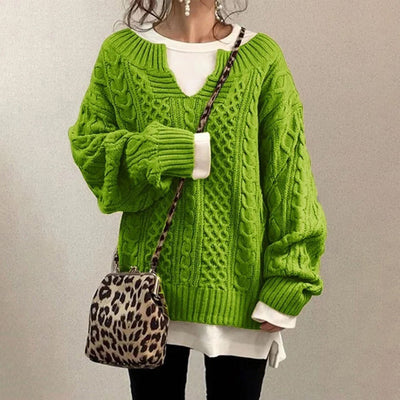Cable Knit Jumper For Women