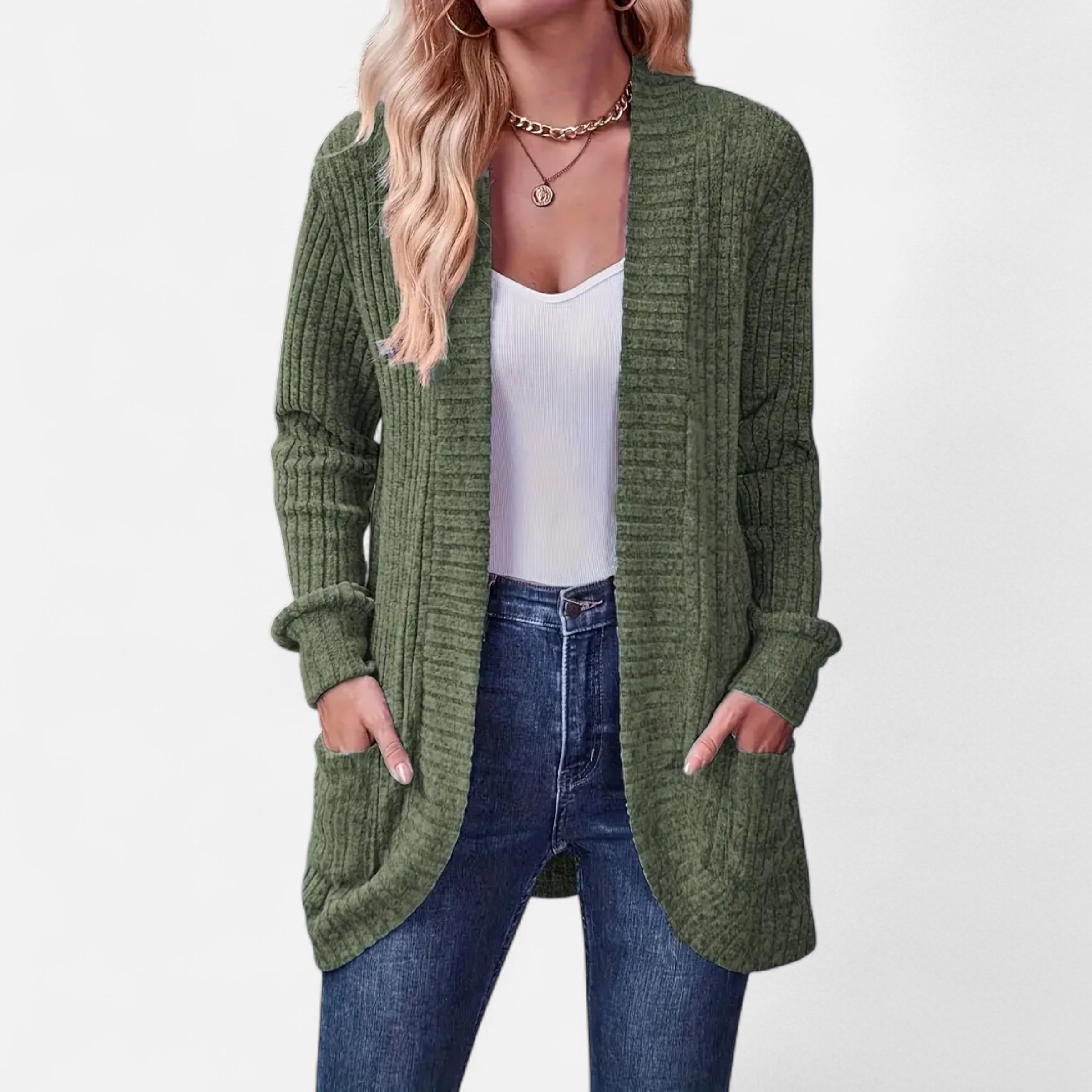 Dorevelle | Women’s Knit Cardigan – Elegant Casual Essential 3