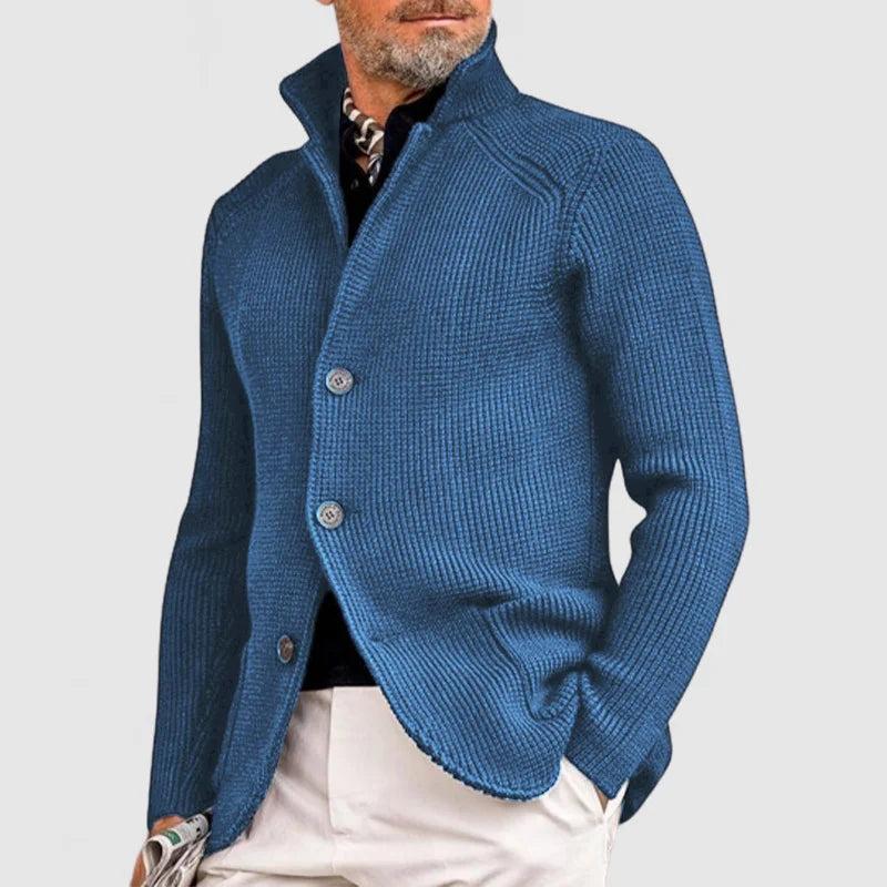 Edward - Men's Knitted Cardigan for Timeless Style