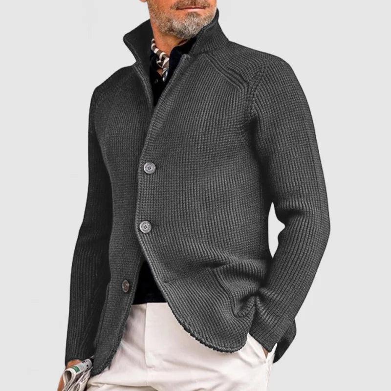 Edward - Men's Knitted Cardigan for Timeless Style