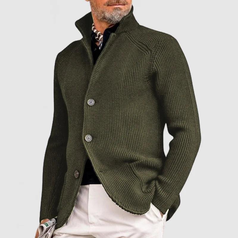 Edward - Men's Knitted Cardigan for Timeless Style