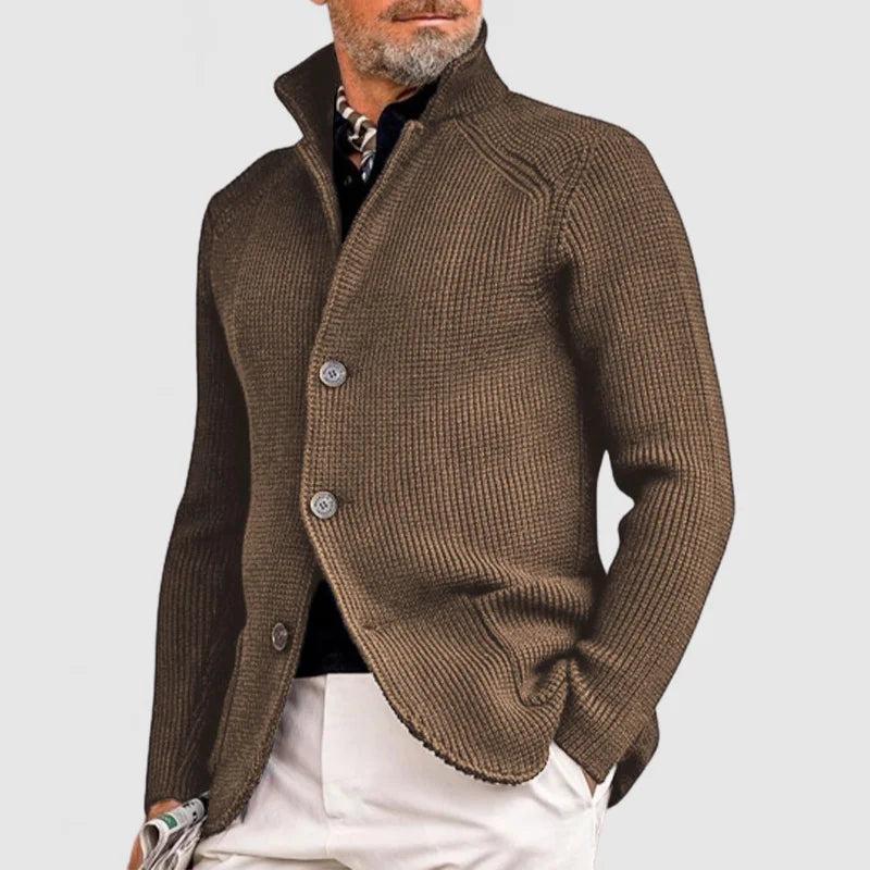 Edward - Men's Knitted Cardigan for Timeless Style