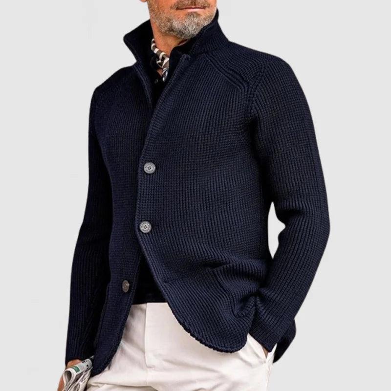 Edward - Men's Knitted Cardigan for Timeless Style