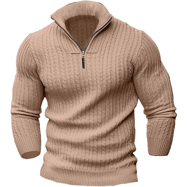 Felix – Versatile Warm Zipper Sweater for Men