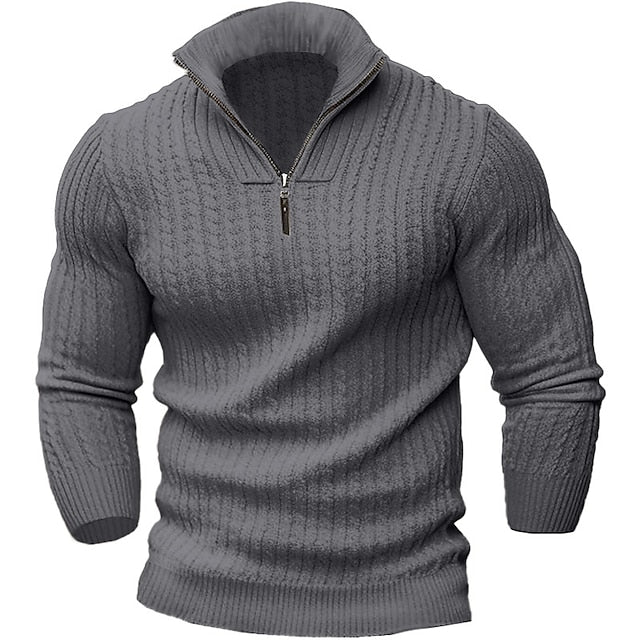 Felix – Versatile Warm Zipper Sweater for Men