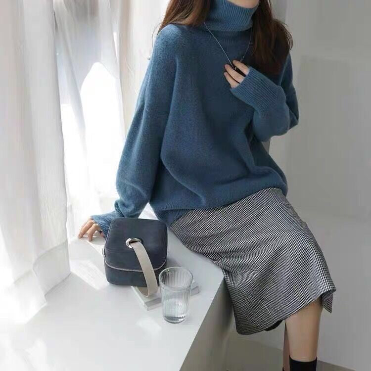 Loose Knitted Sweater for Women