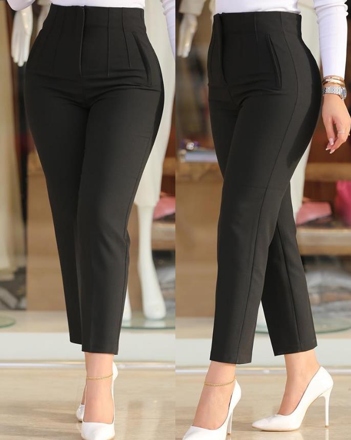 Relaxed High-Waist Pants - Unmatched Comfort Meets Chic Design
