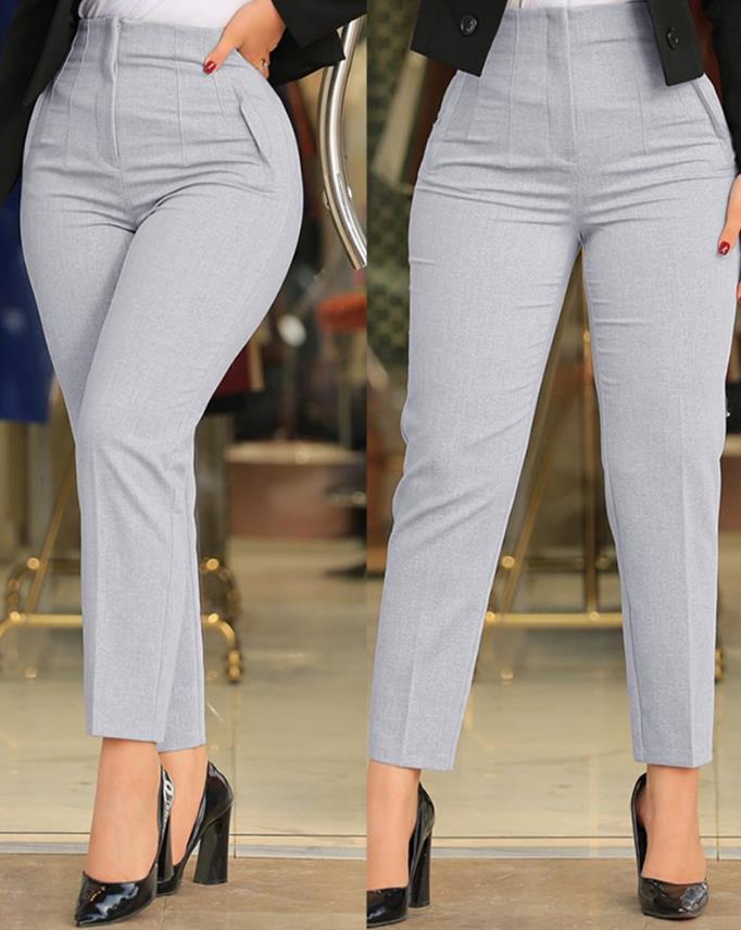 Relaxed High-Waist Pants - Unmatched Comfort Meets Chic Design