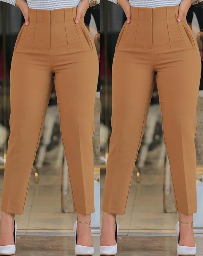 Relaxed High-Waist Pants - Unmatched Comfort Meets Chic Design