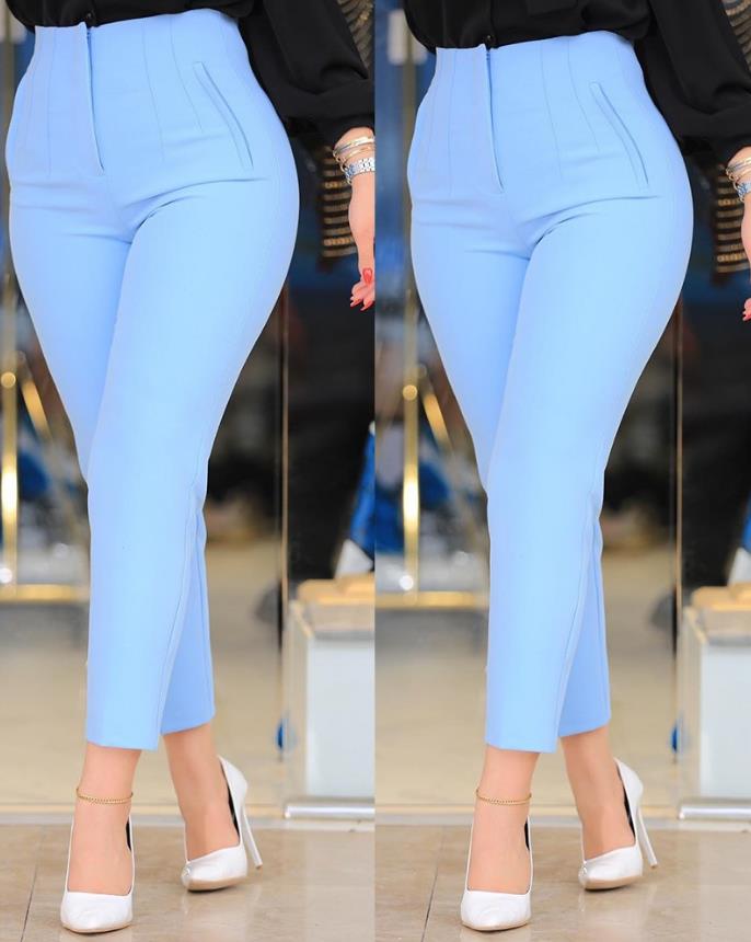 Relaxed High-Waist Pants - Unmatched Comfort Meets Chic Design