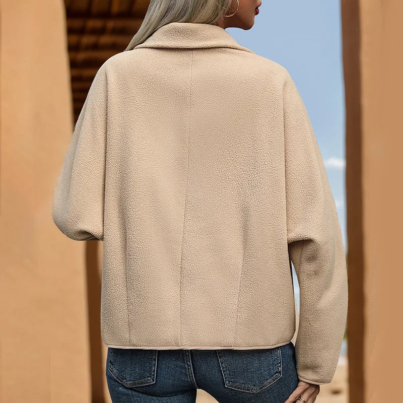 Elyza - Women's Short Bomber Jacket in Streetwear Style