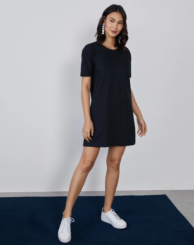 Waisted T-shirt Dress for Women