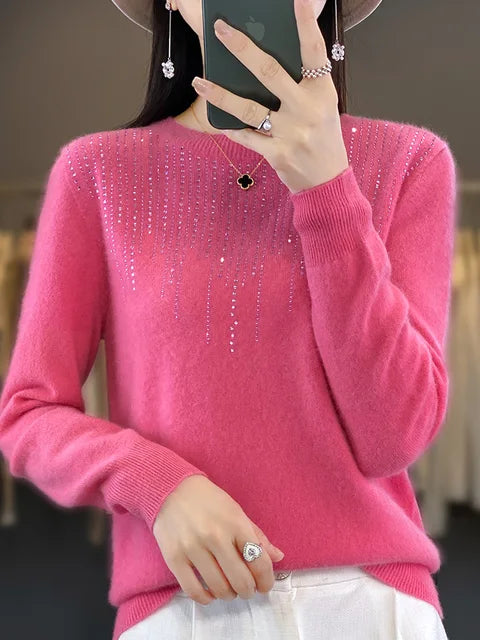 Warm Glittery Women’s Sweater