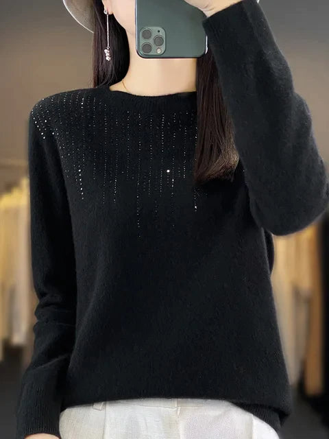 Warm Glittery Women’s Sweater