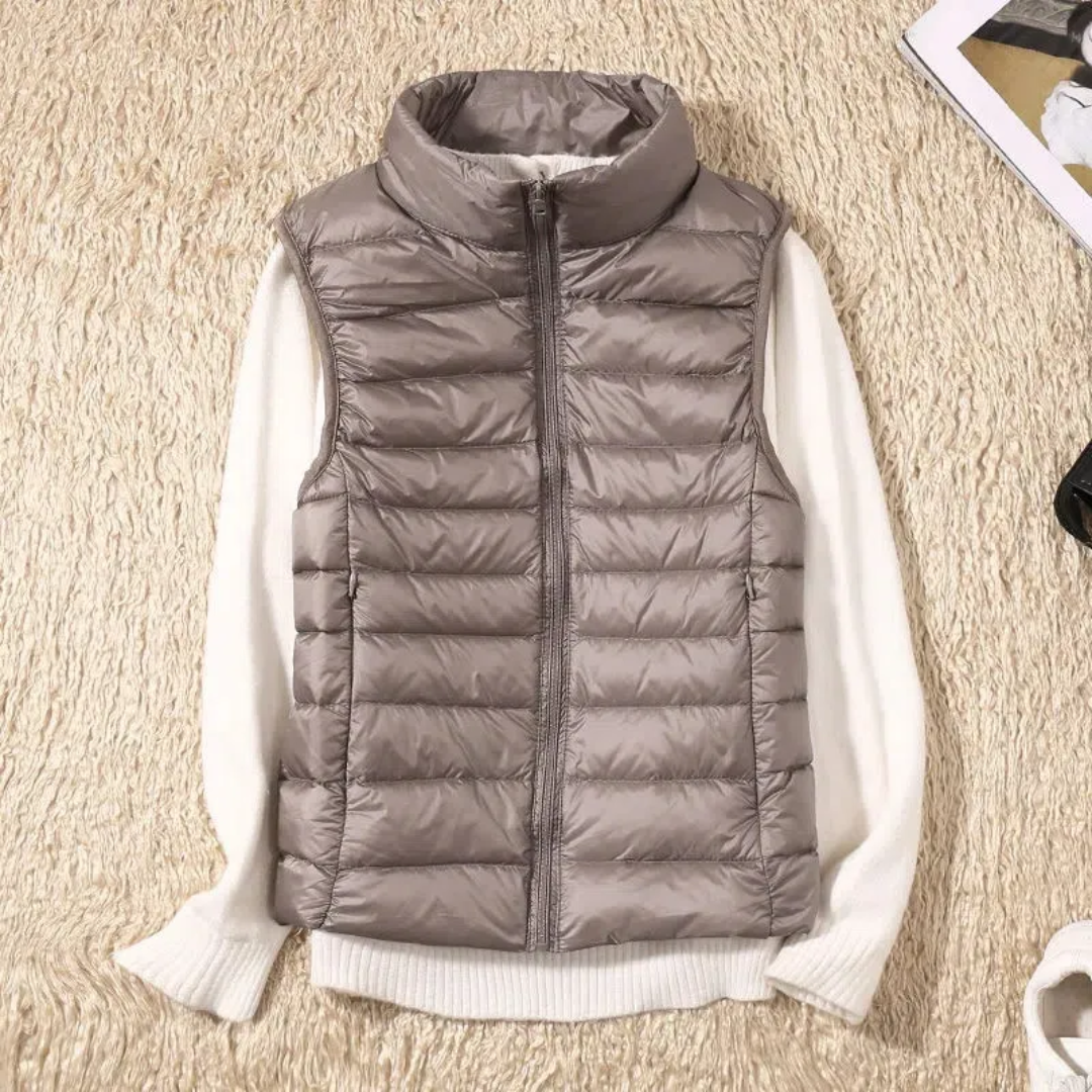 Women’s Bodywarmer Vest with Zipper