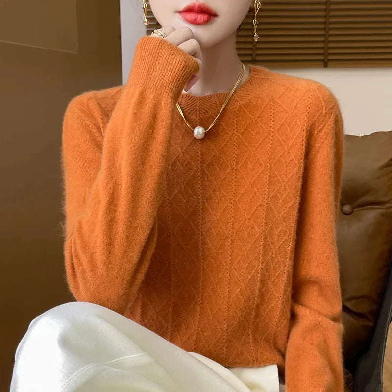 Women’s Crew Neck Knit Sweater