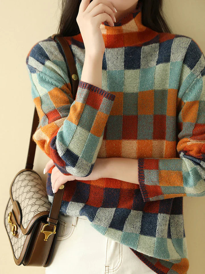 Women’s Crew Neck Sweater with Relaxed Fit