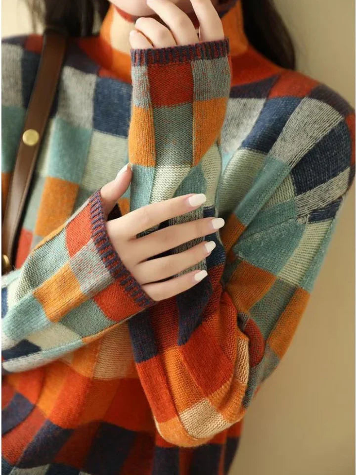 Women’s Crew Neck Sweater with Relaxed Fit