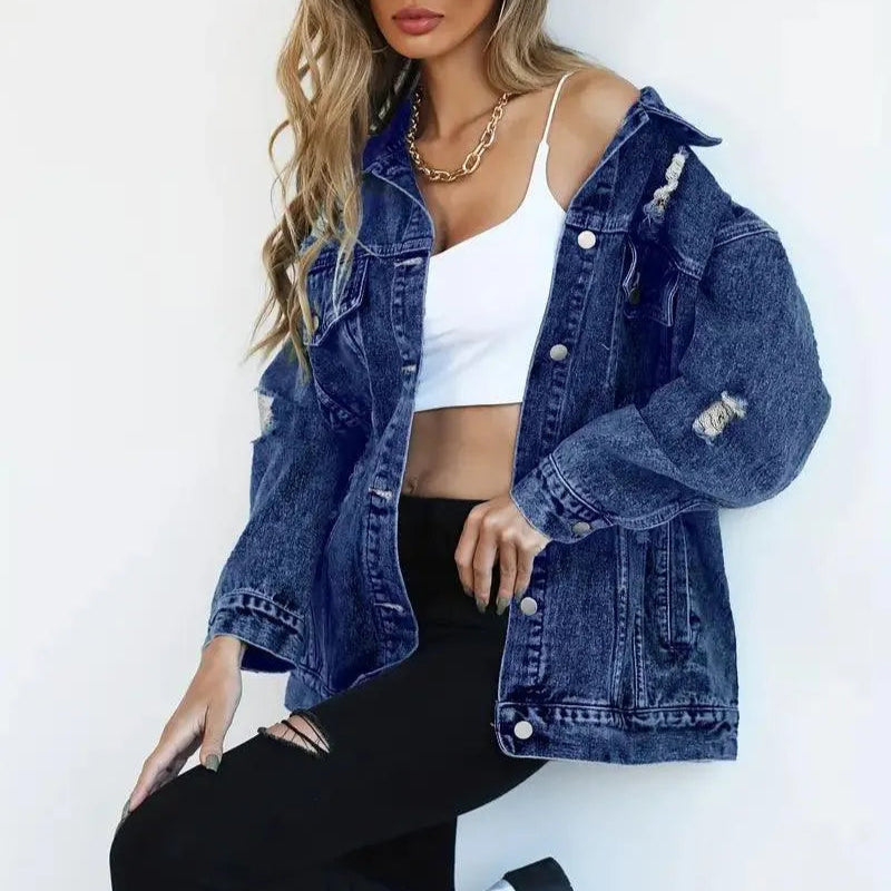 Women's Oversized Denim Jacket