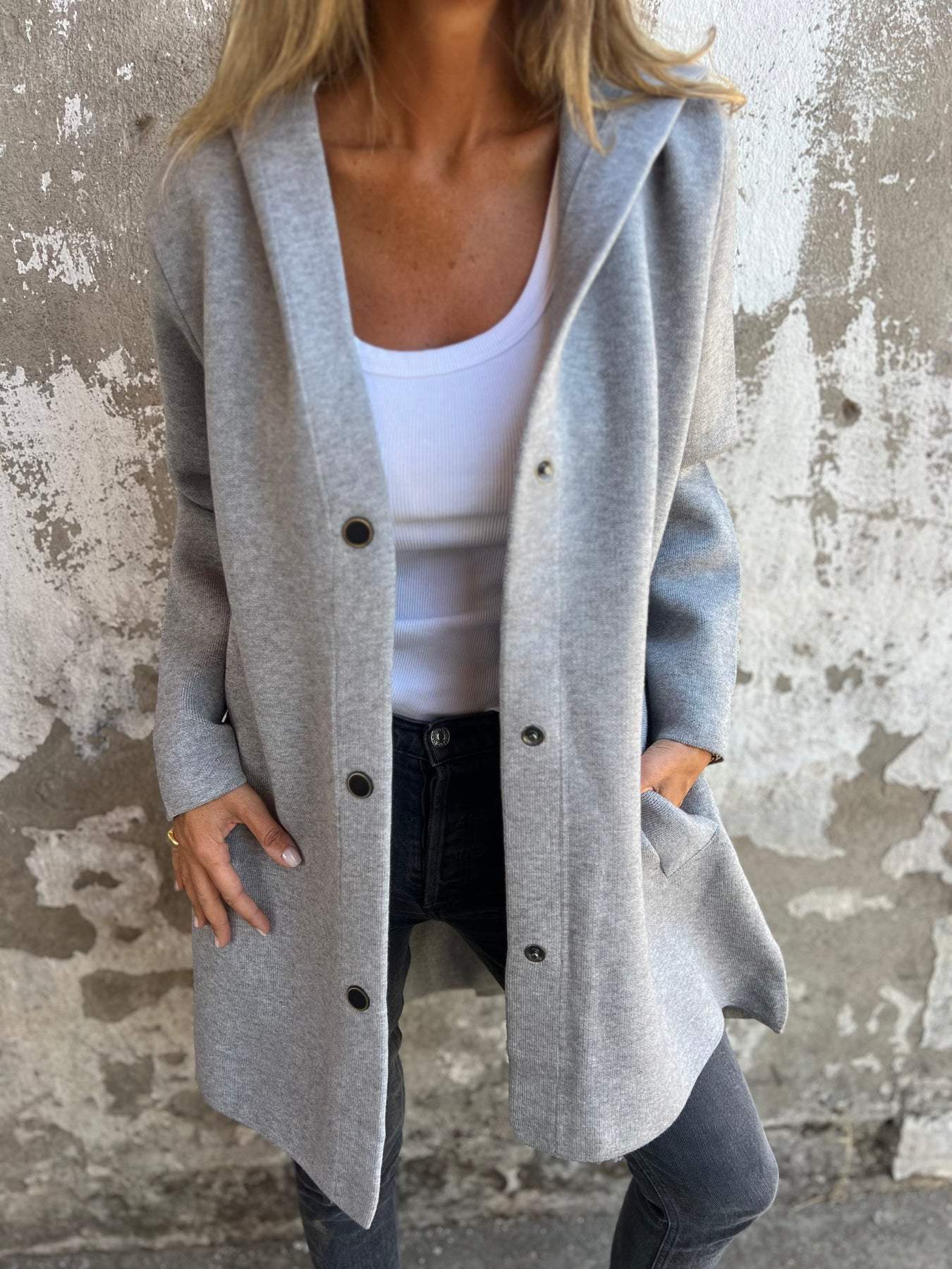 Women’s Cardigan with Button Accents