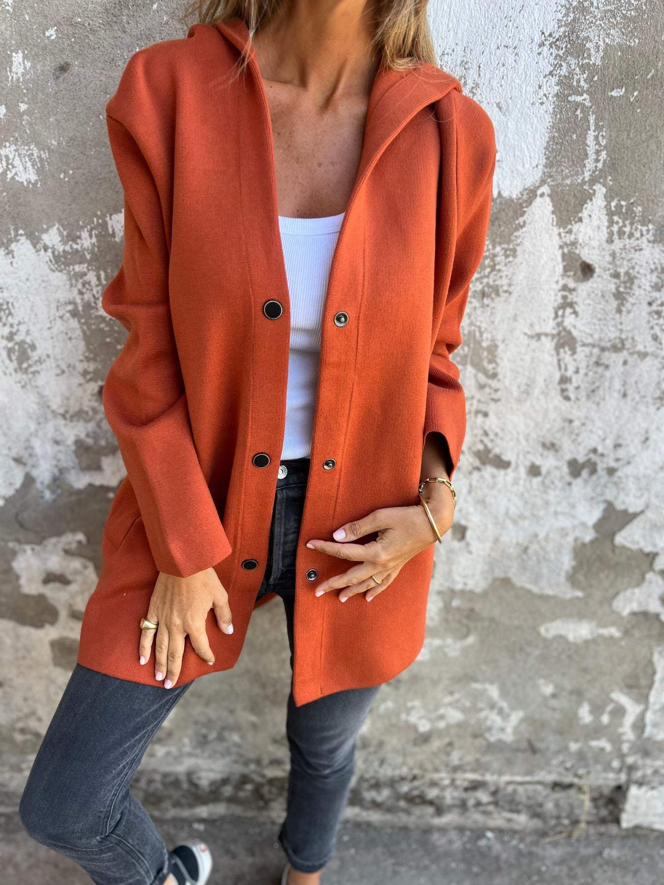 Women’s Cardigan with Button Accents