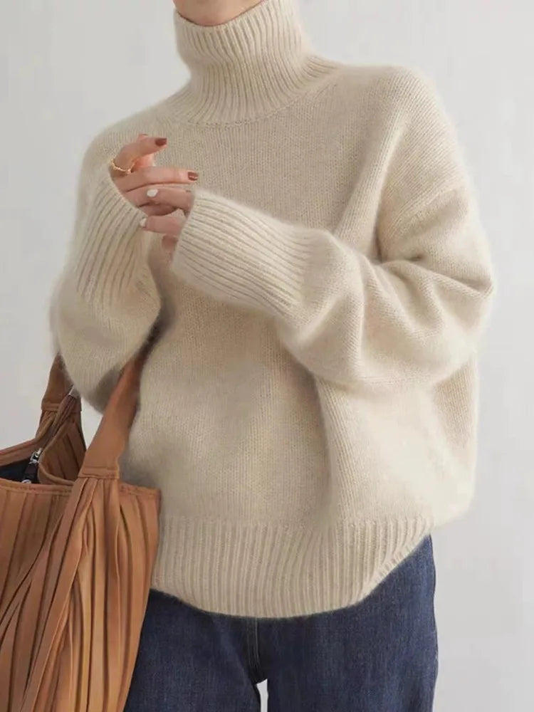 Women’s High Neck Sweater