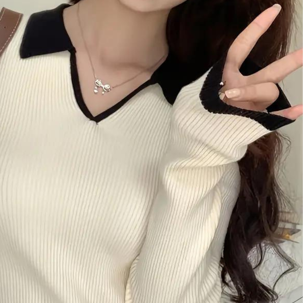 Women’s Relaxed Sweater with Chic Details