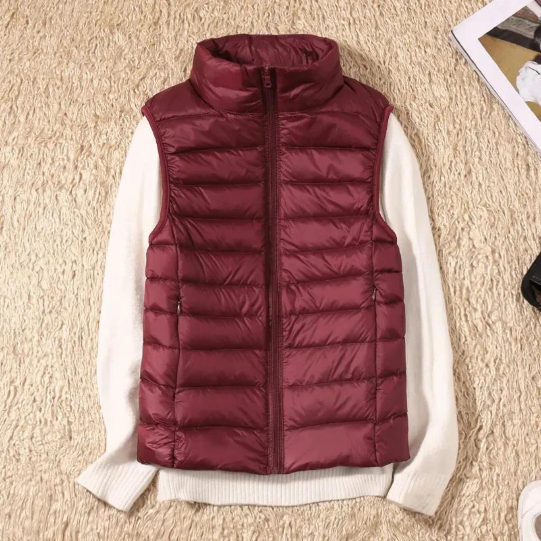 Women’s Bodywarmer Vest with Zipper