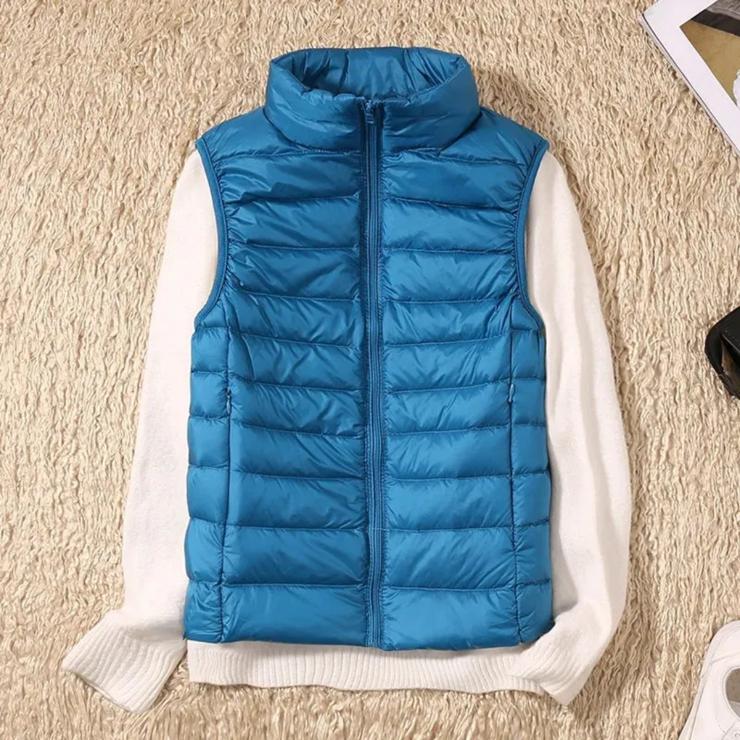 Women’s Bodywarmer Vest with Zipper