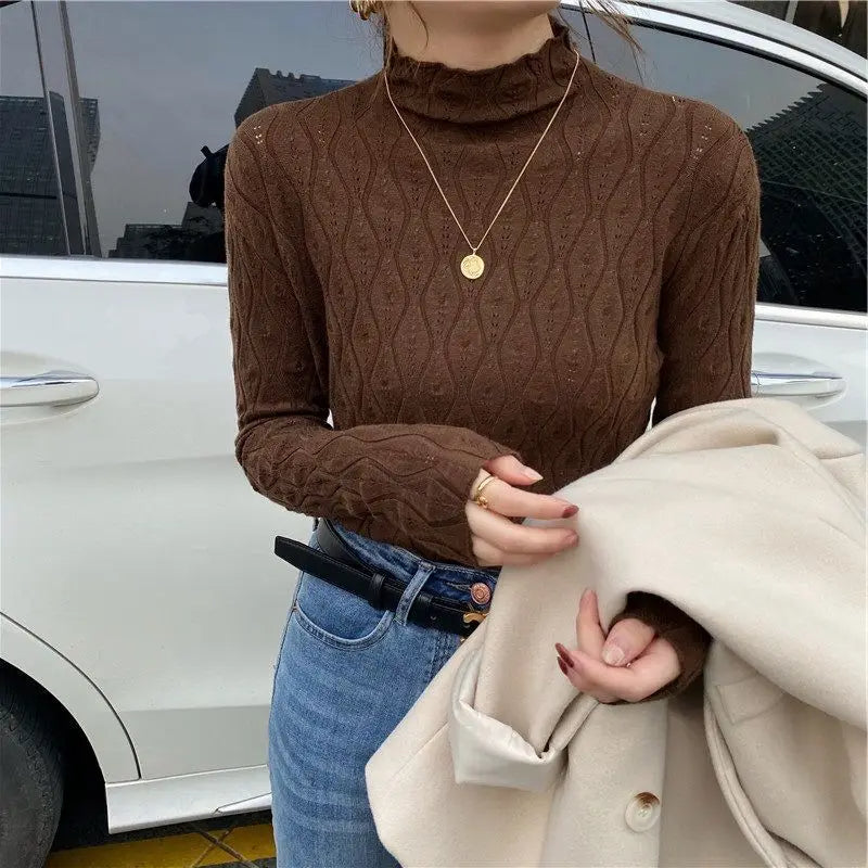 Women’s Cardigan With Patterned Detailing