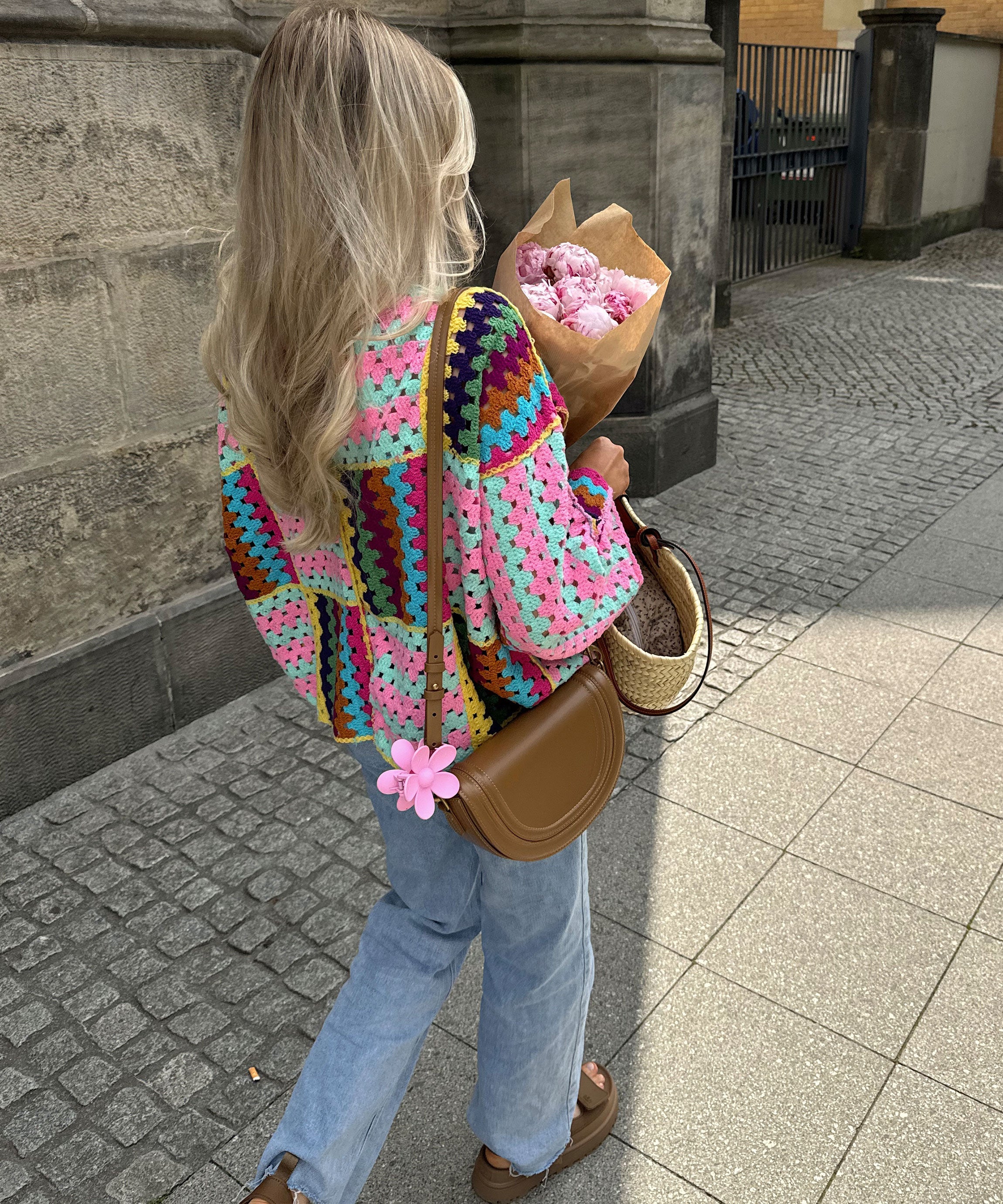 Women’s Colourful Knit Cardigan