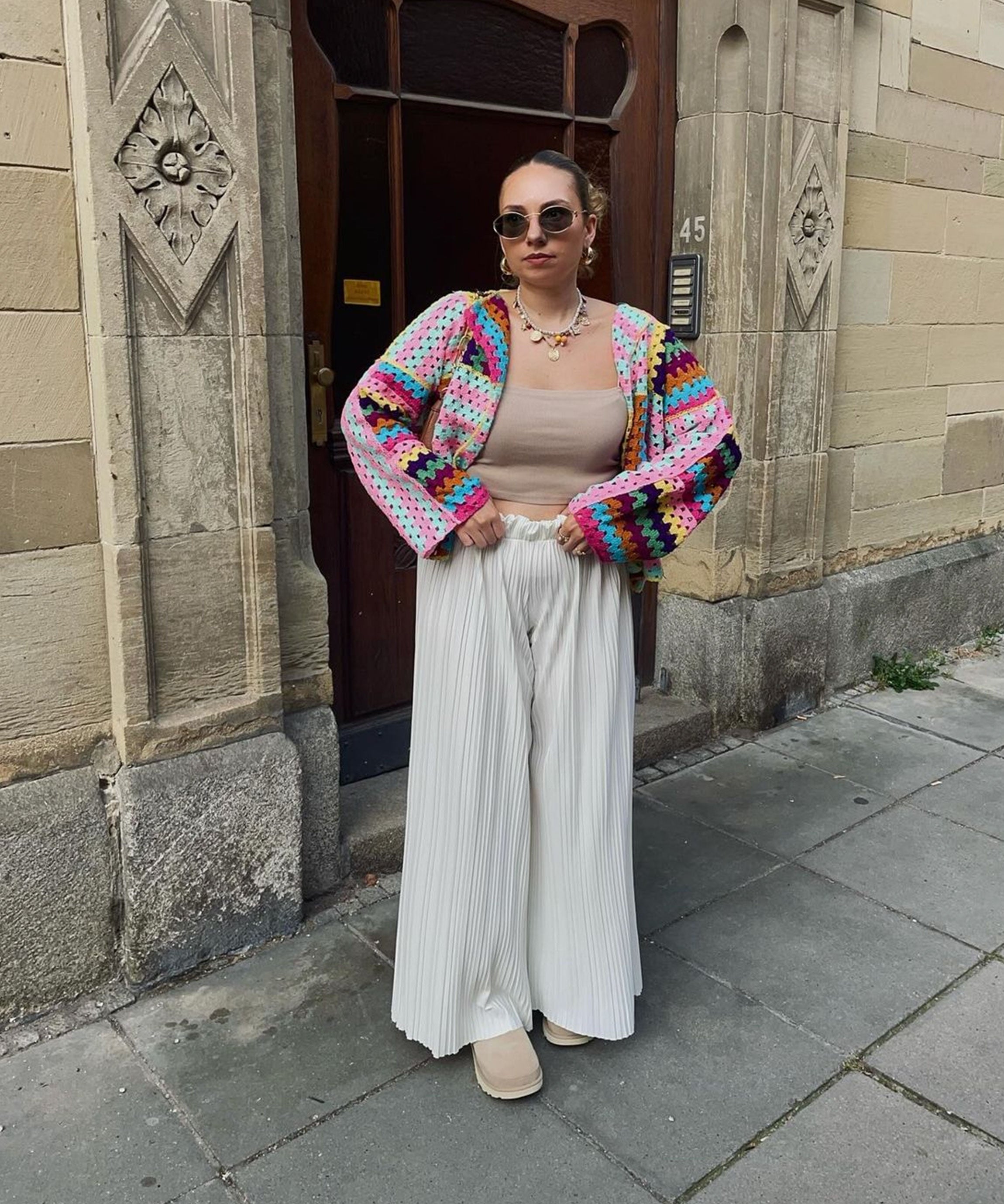 Women’s Colourful Knit Cardigan