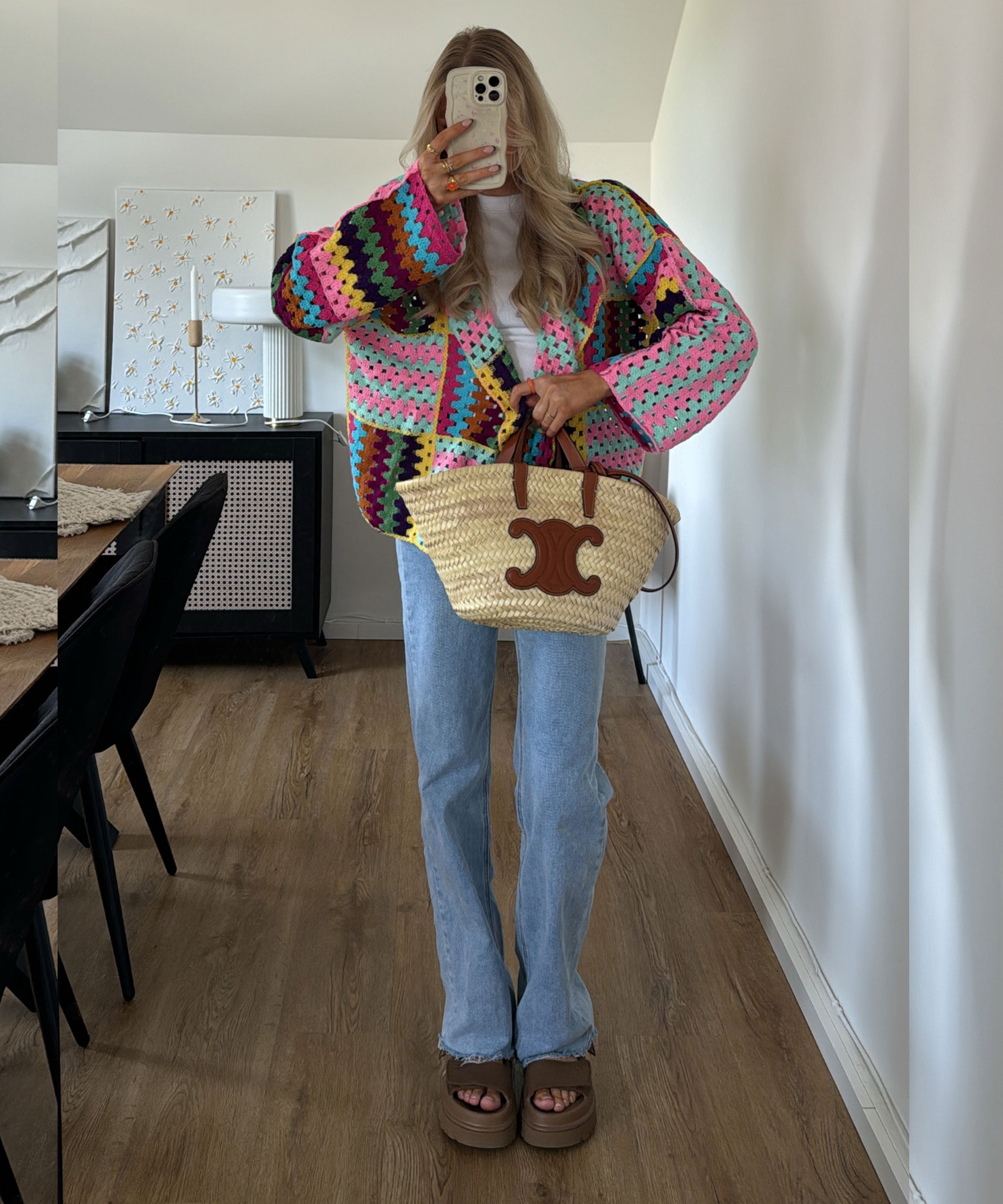 Women’s Colourful Knit Cardigan