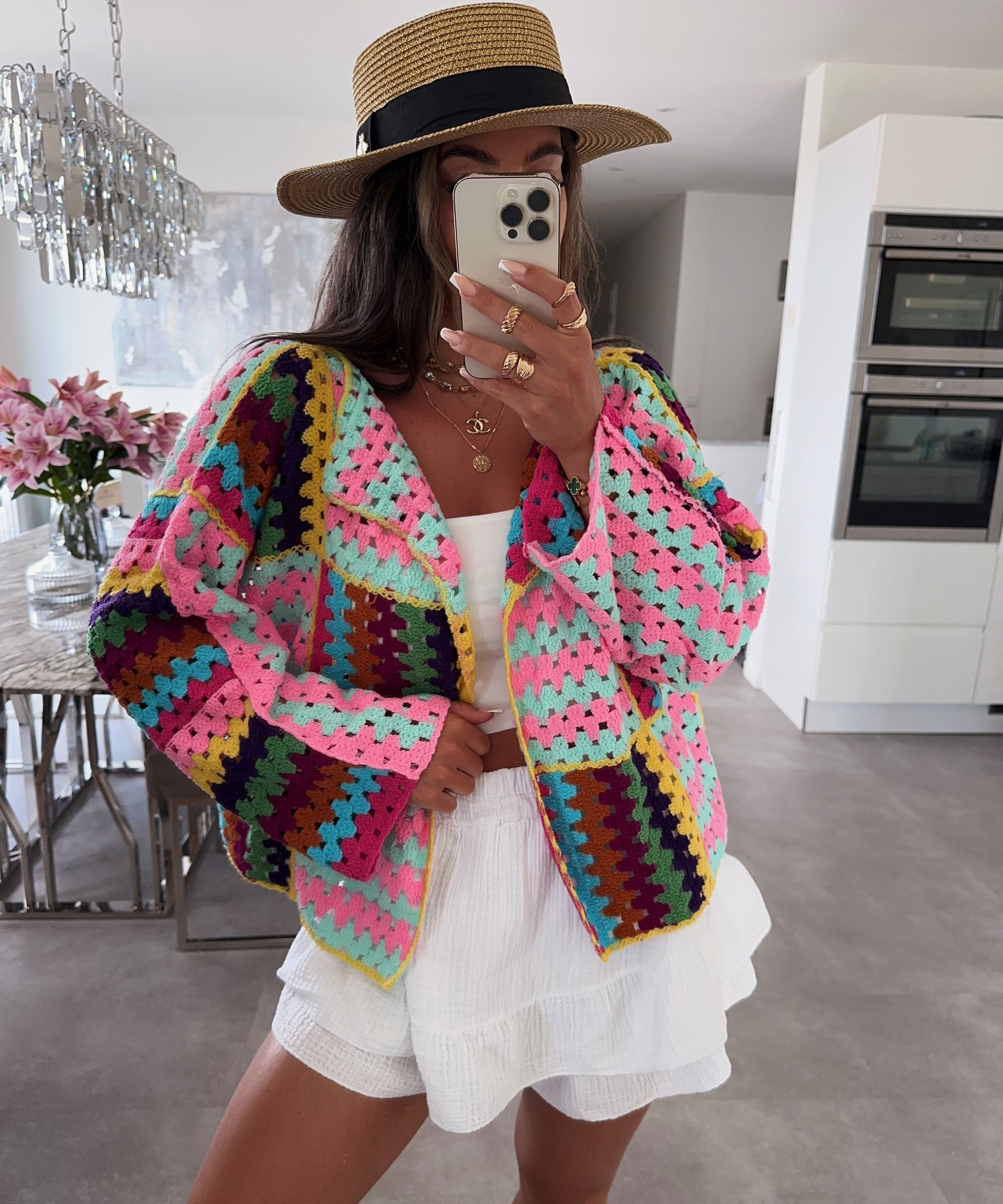 Women’s Colourful Knit Cardigan