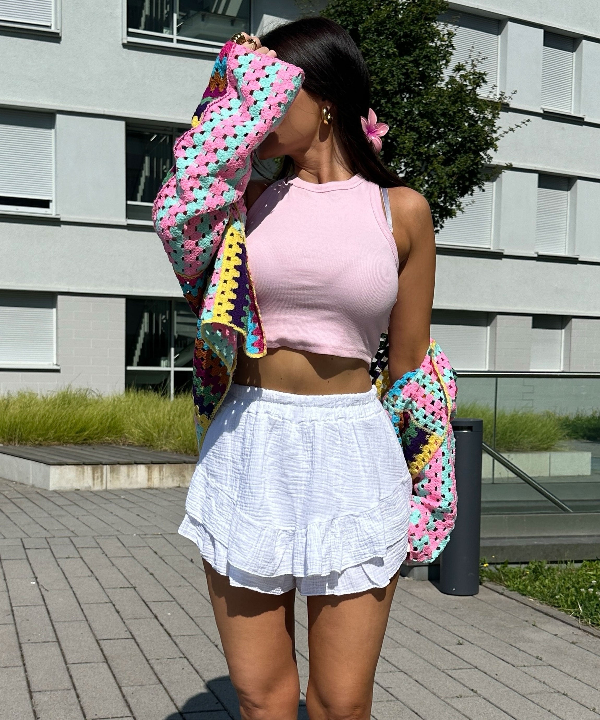 Women’s Colourful Knit Cardigan