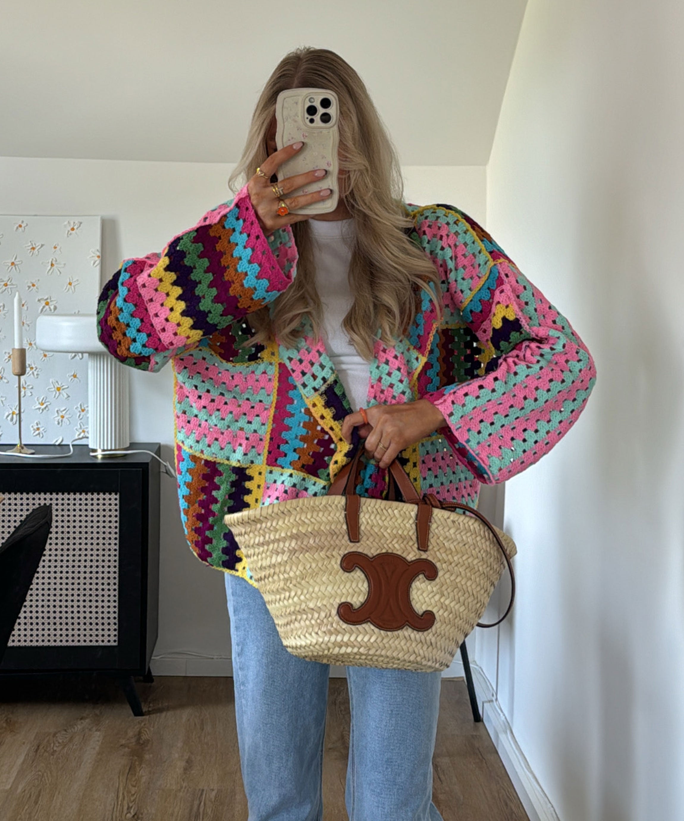 Women’s Colourful Knit Cardigan