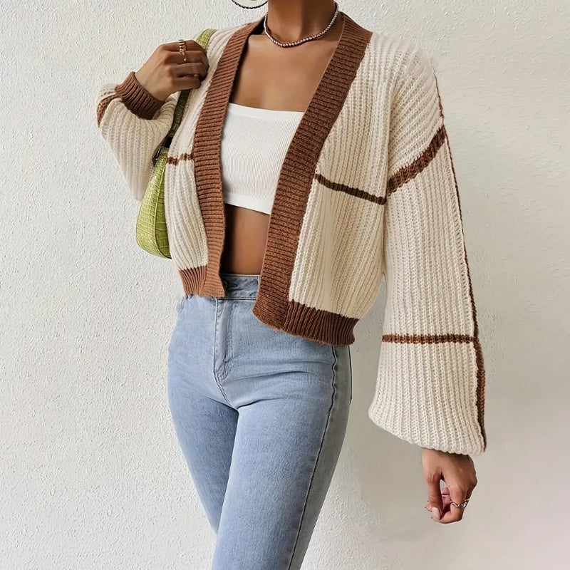 Linda | Women's Cropped Knit Cardigan 2