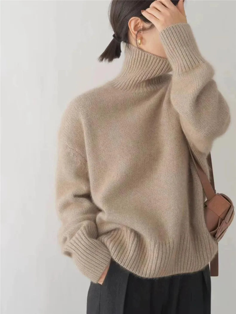 Women’s High Neck Sweater