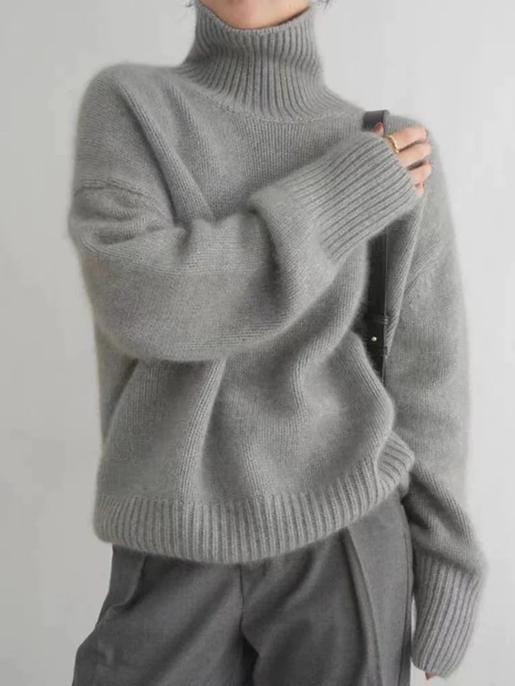 Women’s High Neck Sweater