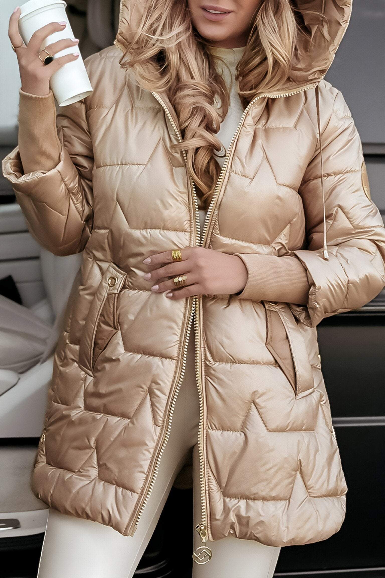 Women’s Hooded Winter Puffer Jacket