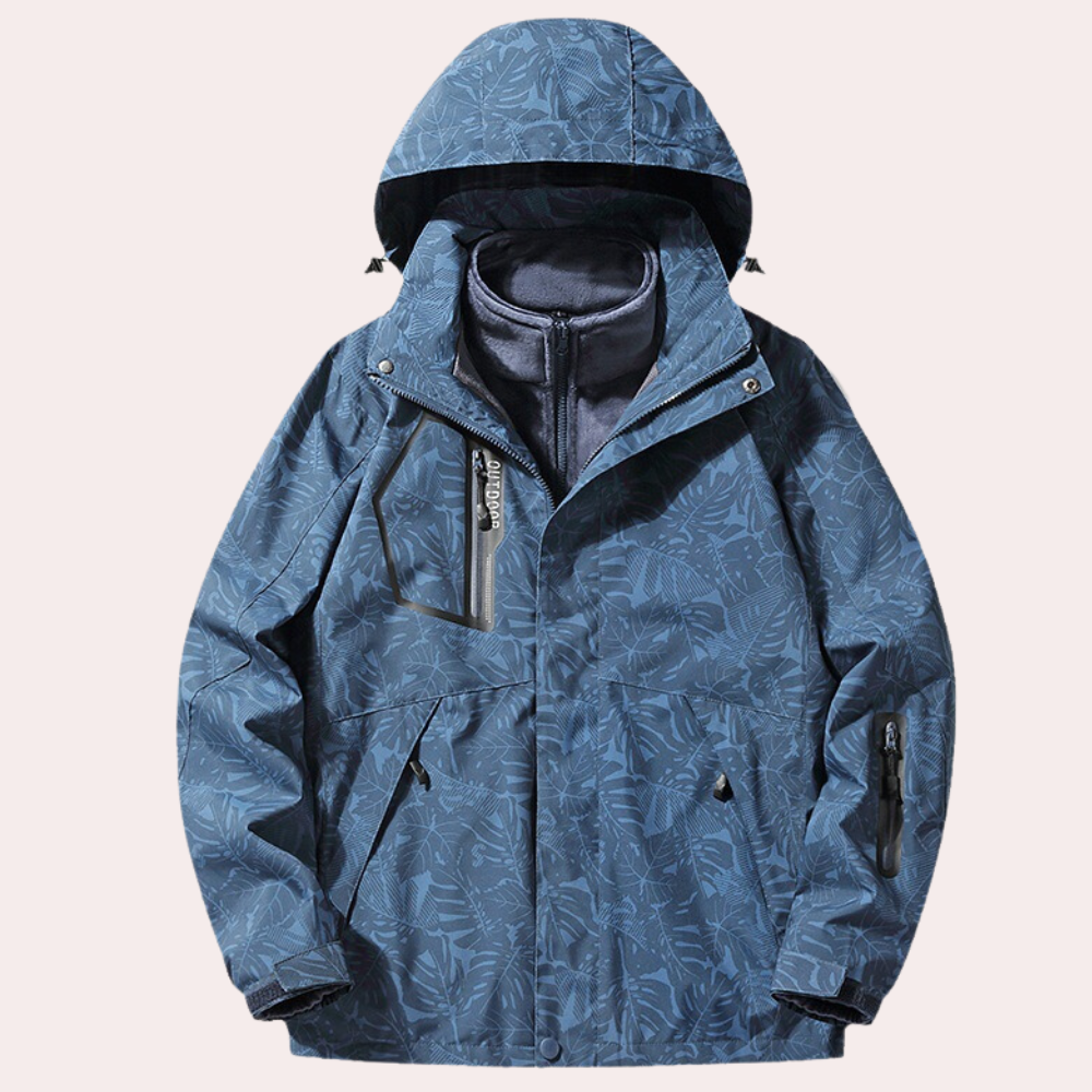 Women’s Jacket With Adjustable Hood And Defined Silhouette