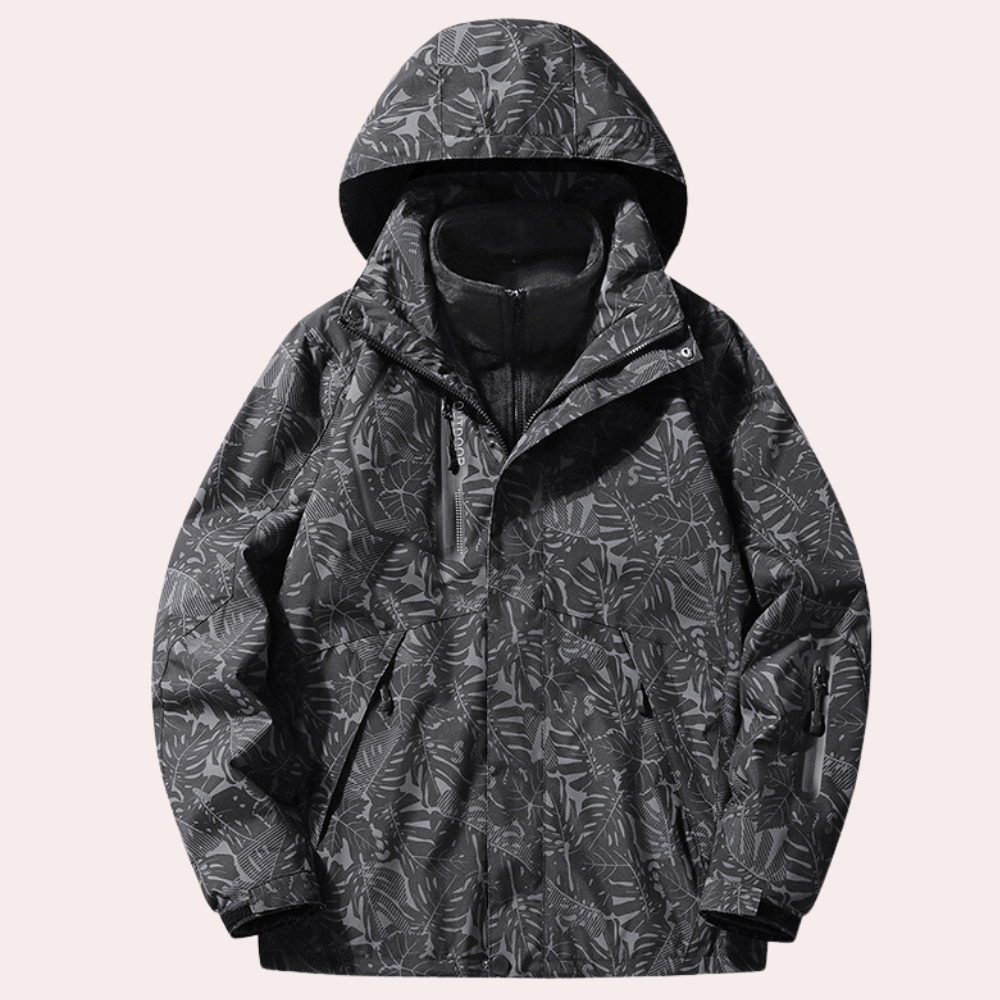 Women’s Jacket With Adjustable Hood And Defined Silhouette