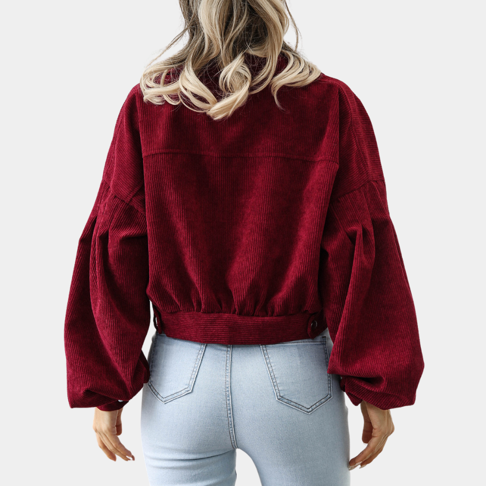 Women’s Jacket With Button Detailing