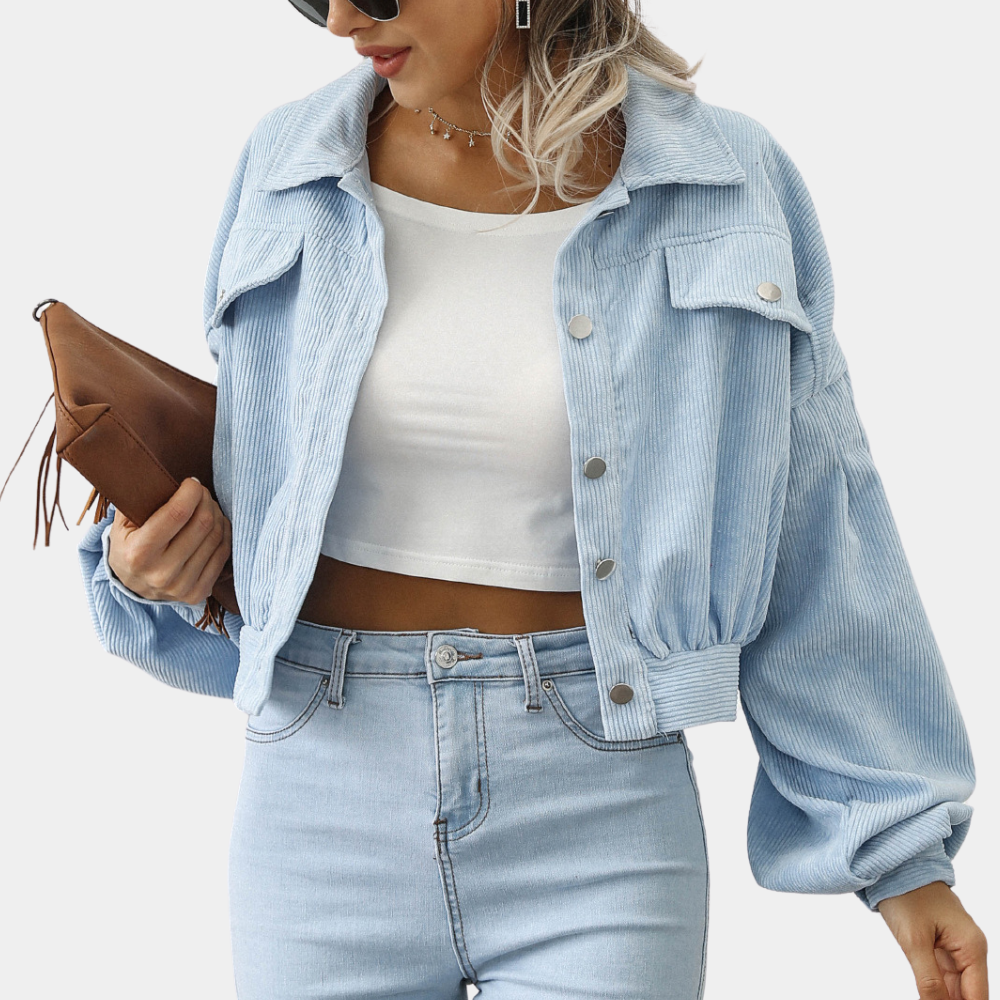 Women’s Jacket With Button Detailing